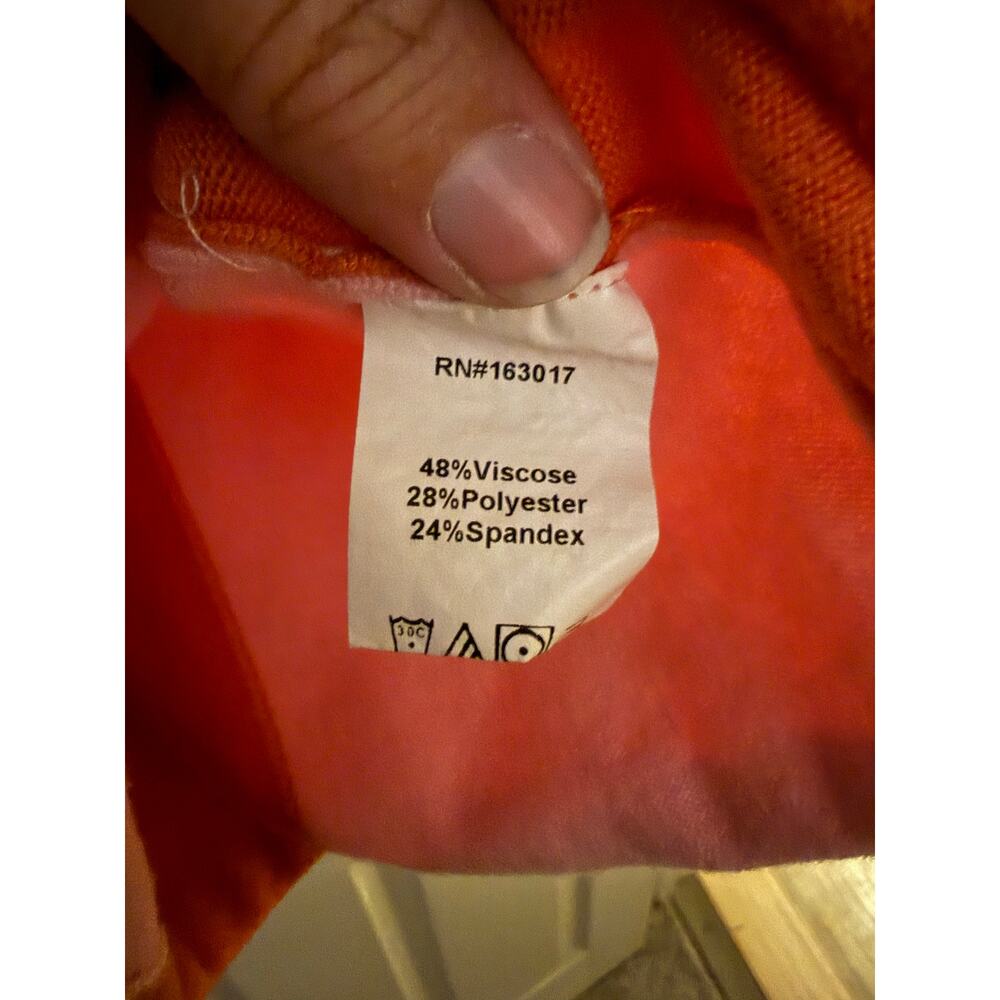 Cute Orange and Pink Knitted Dres By Princess Polly Size XS/Small - Picture 4 of 6